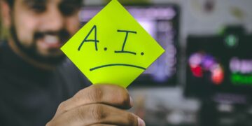 Developer testing AI agents on a laptop screen