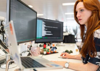 Developer checking a website for signs of a supply chain attack