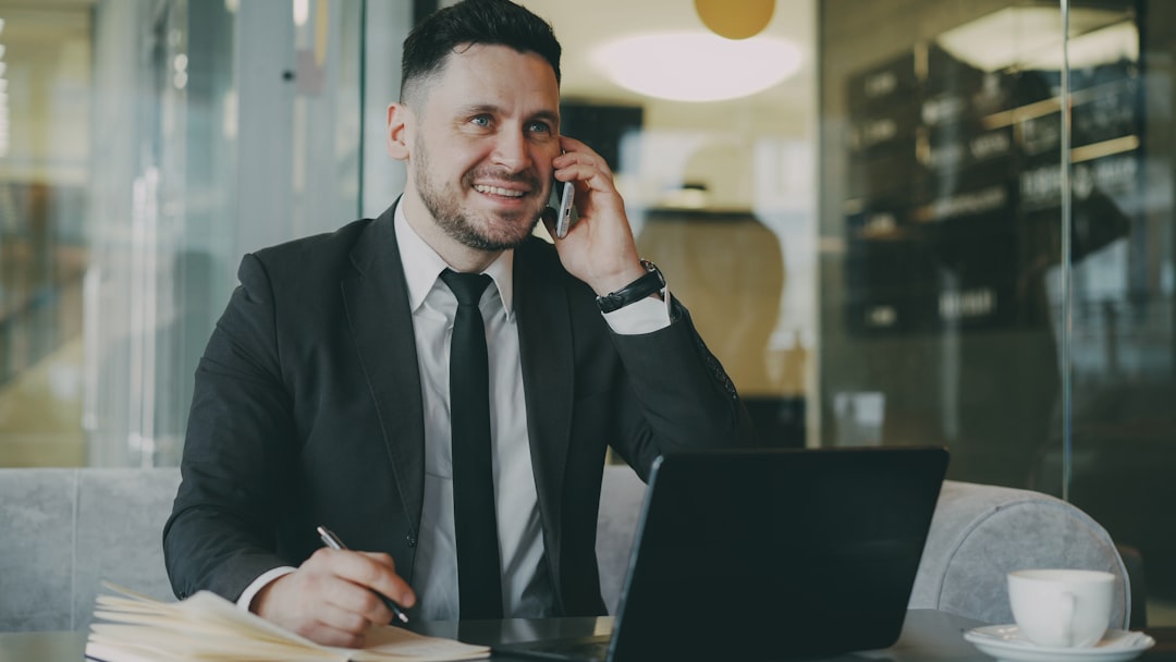 Small business owner checking backup schedule settings