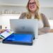 Least privilege access for small teams photo 1 - STACKwebzine Small business owner reviewing least privilege access settings on a laptop