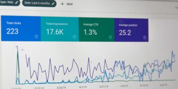 Hosting voor verkeerspieken de juiste keuze maken foto 1 Developer die een WordPress-site monitort tijdens een verkeerspiek