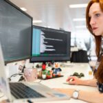 Developer checking a website for signs of a supply chain attack